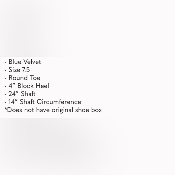 Steve Madden velvet knee high boot - Picture 11 of 11